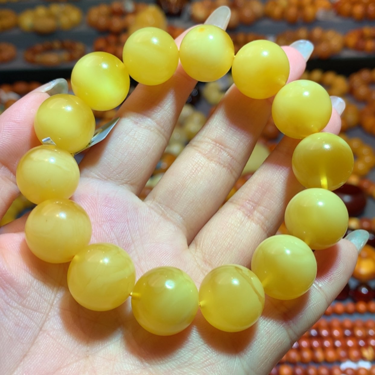 【闪购商品】未镶嵌蜜蜡手串蜜蜡手串