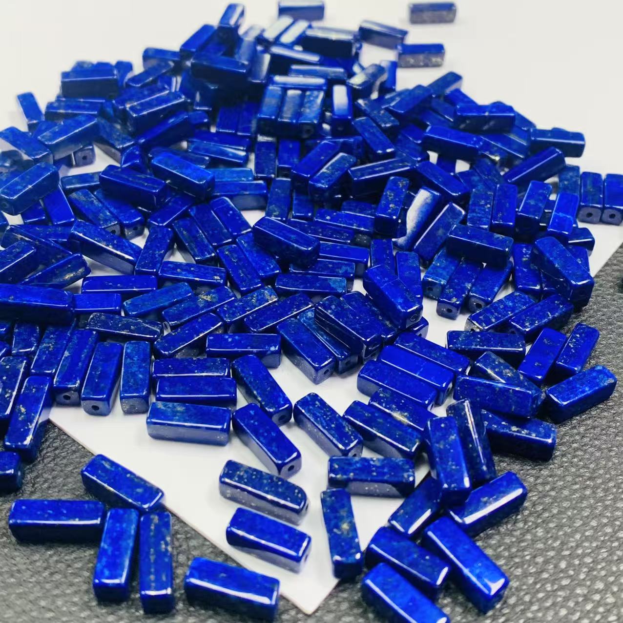 「戴琴珠宝」DQ556-青金石长方形配件（多样性发其一）