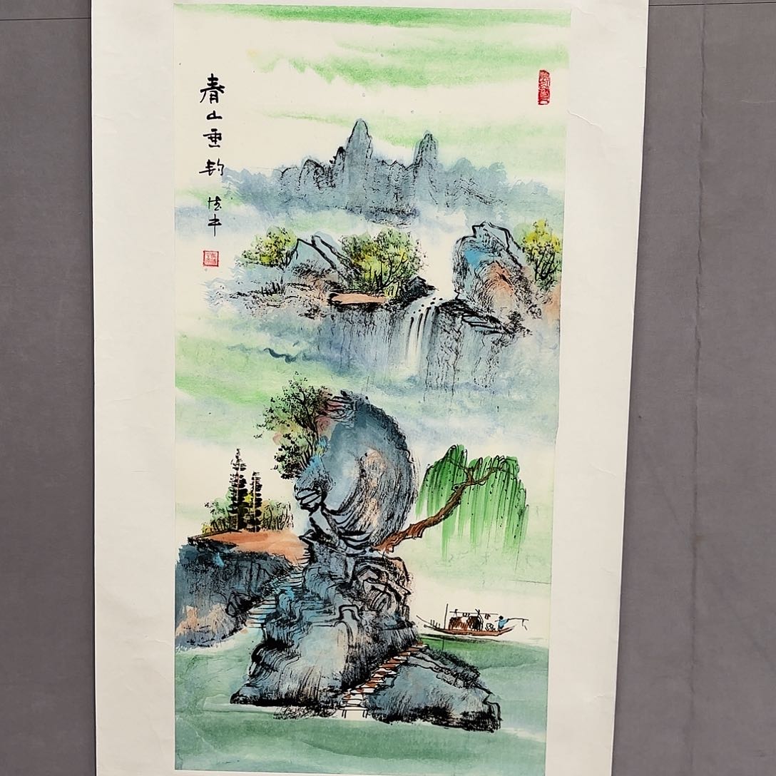 国画亲笔手绘原创