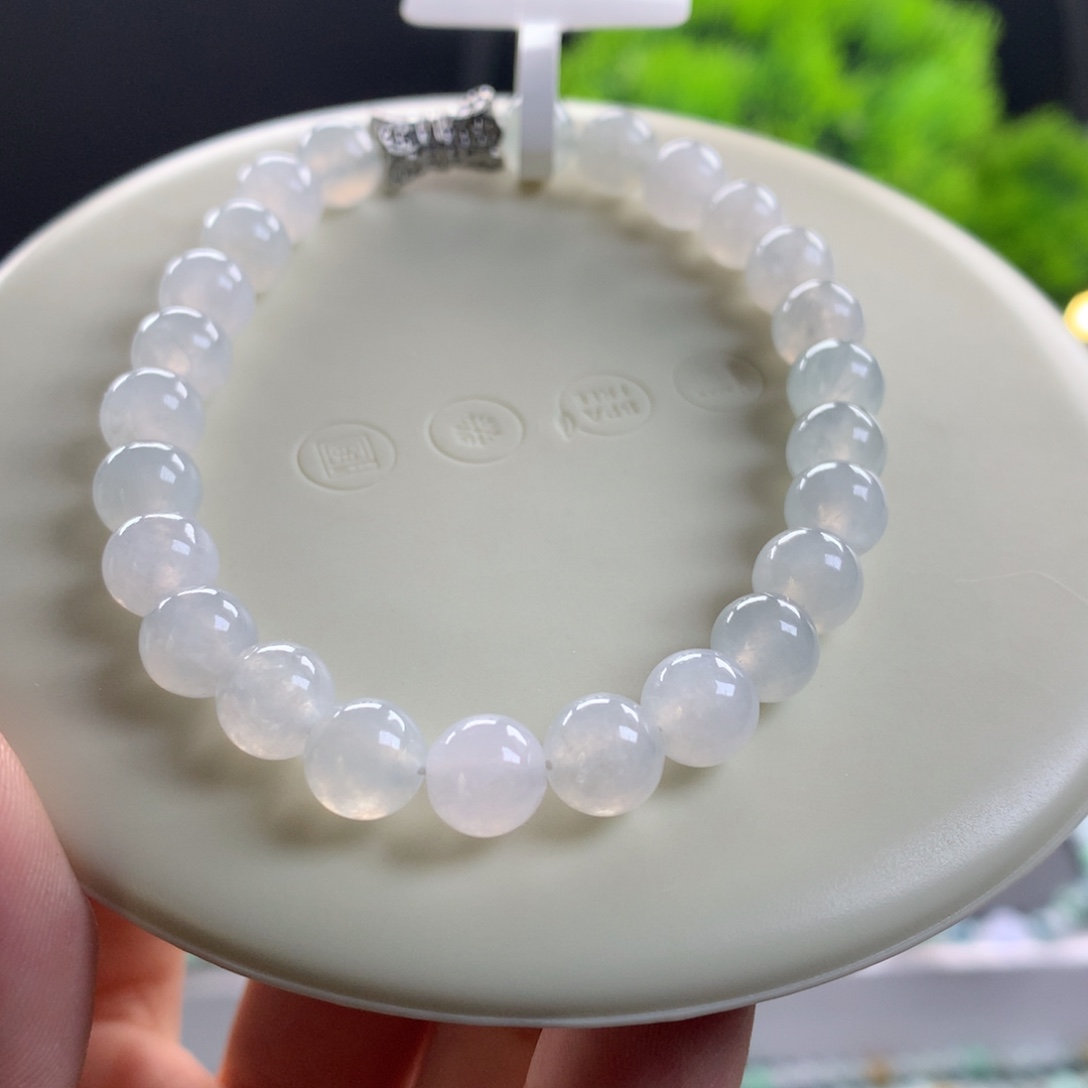 翡翠未镶嵌手链卡7