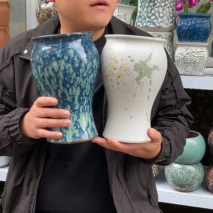 紫砂花盆口15高25福利