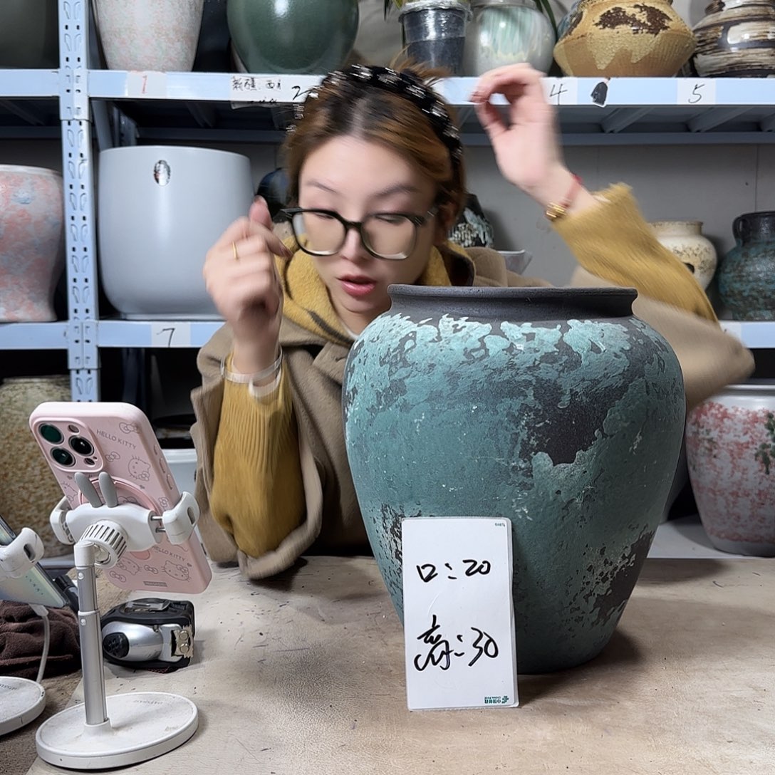 20@30 紫砂花盆尺寸