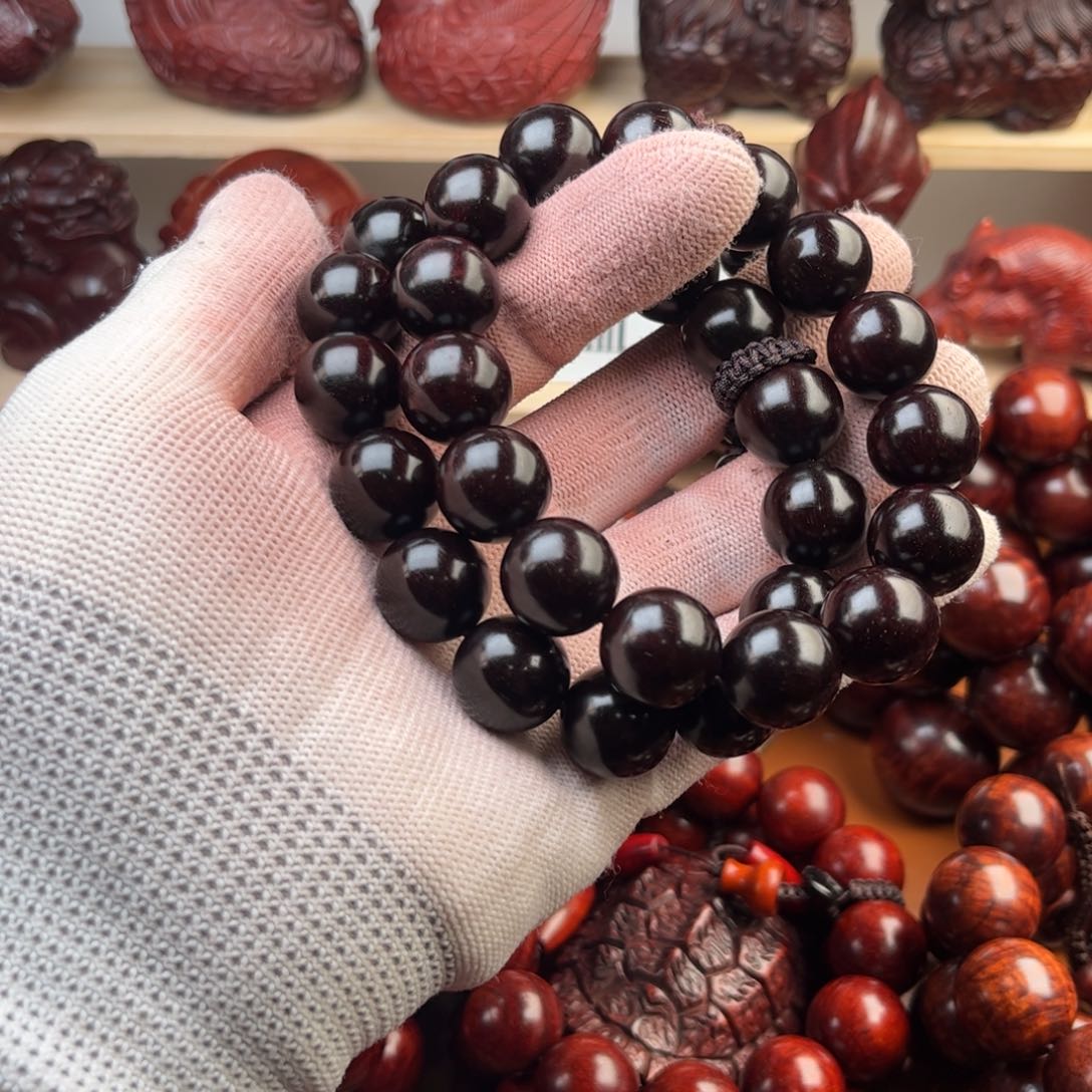 染料紫檀（血檀）1.5老料多星-多样性发其一