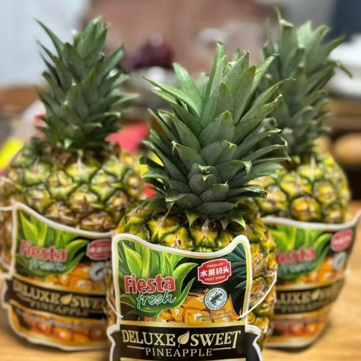 【平台推荐】菲律宾凤梨水果凤梨甜多汁牛奶凤梨菲律宾共和国