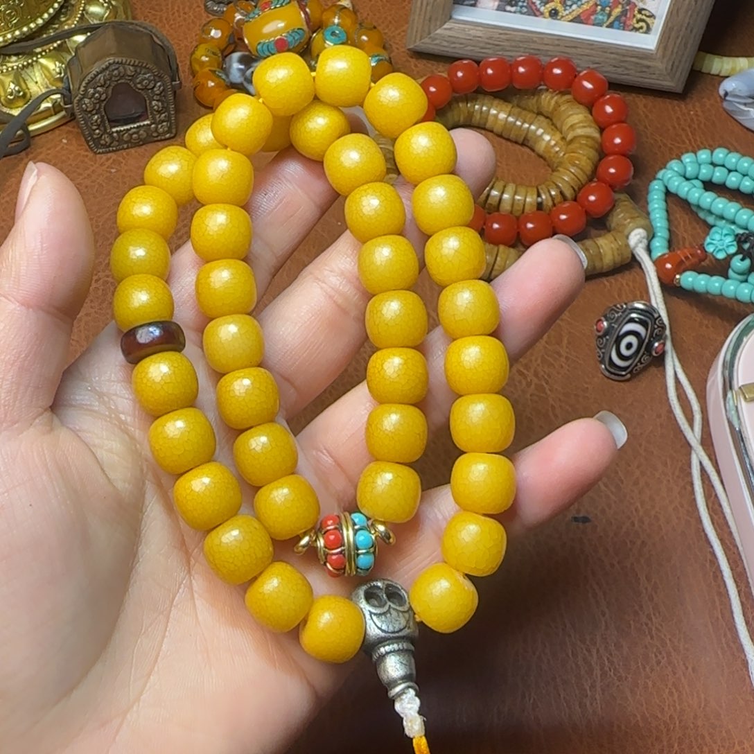 牛***掰玻璃颈饰手串手串手串