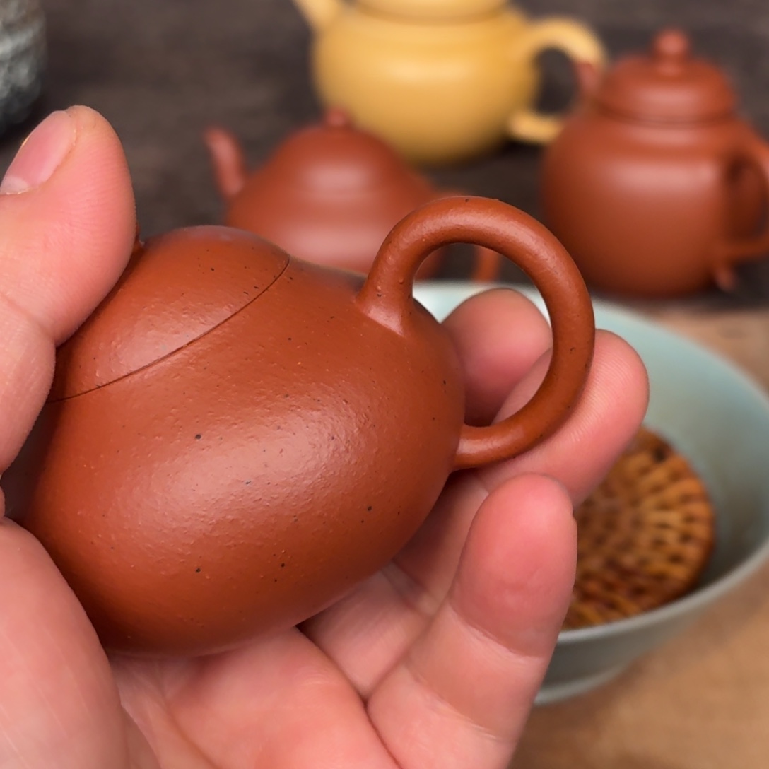 茶壶紫砂小品微瑕