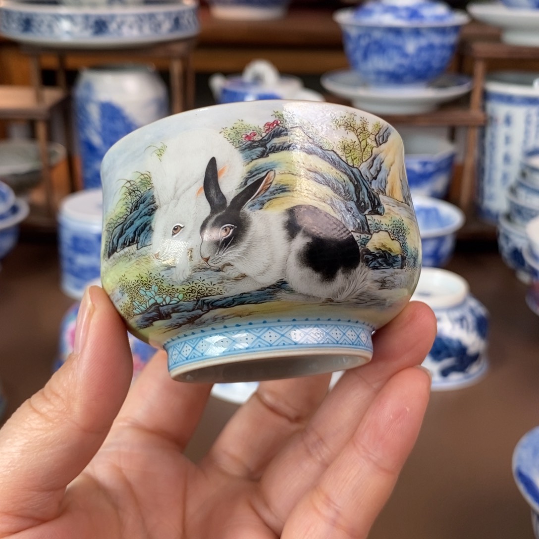 景德镇陶瓷手工手绘