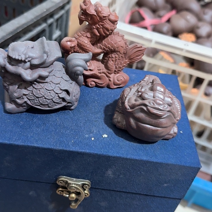 紫砂茶宠雕塑瑕疵茶宠