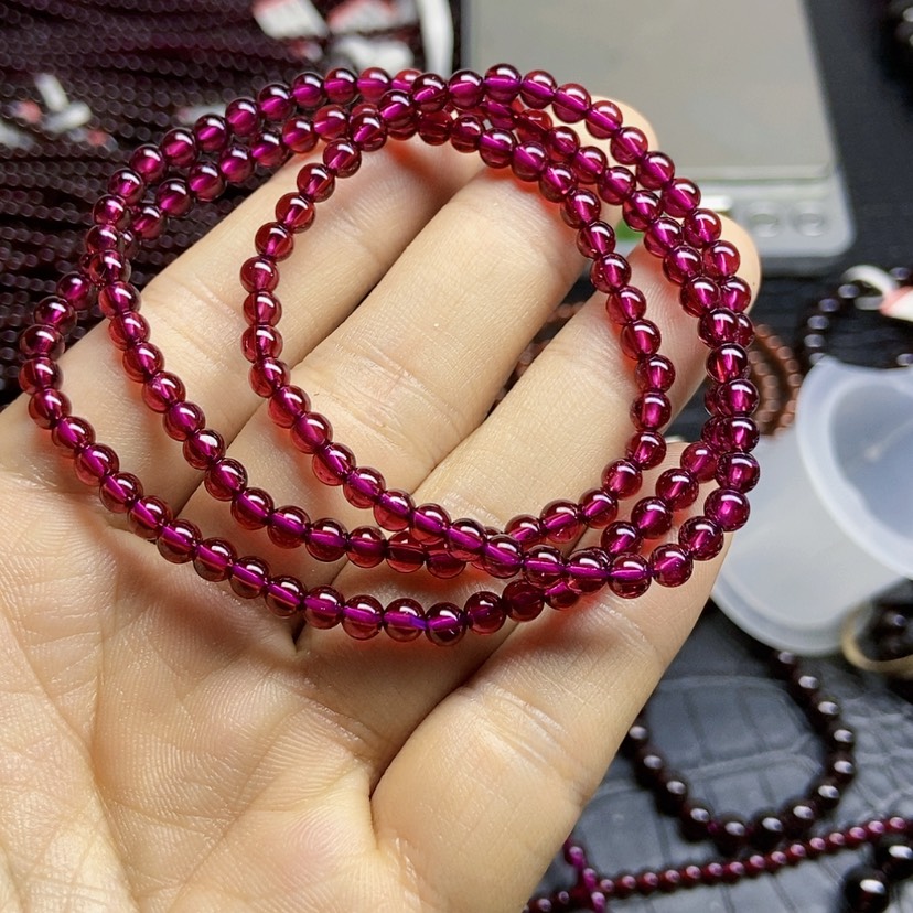 【闪购商品】石榴石手链未镶嵌