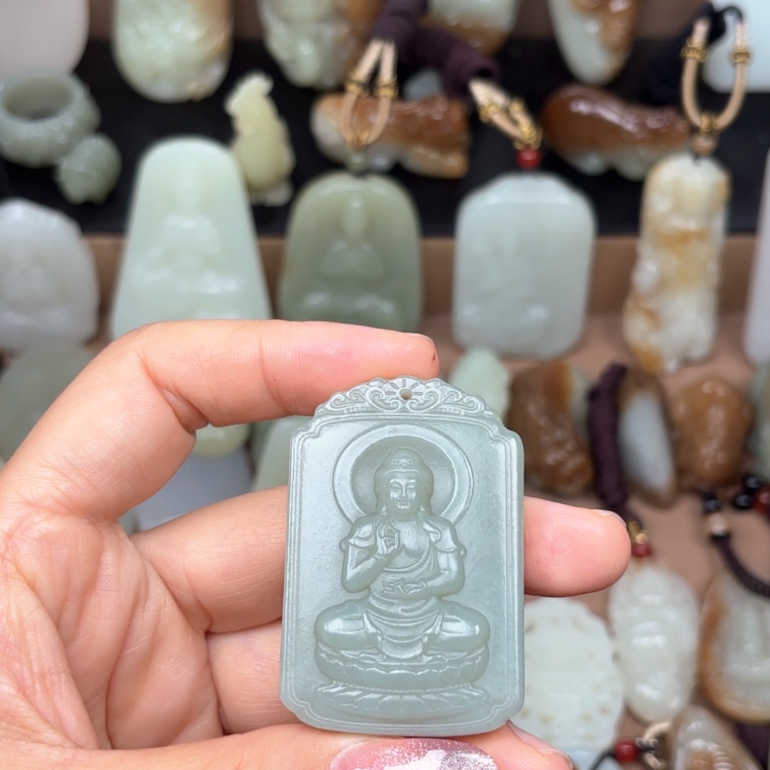 和田玉未镶嵌颈饰?****✨