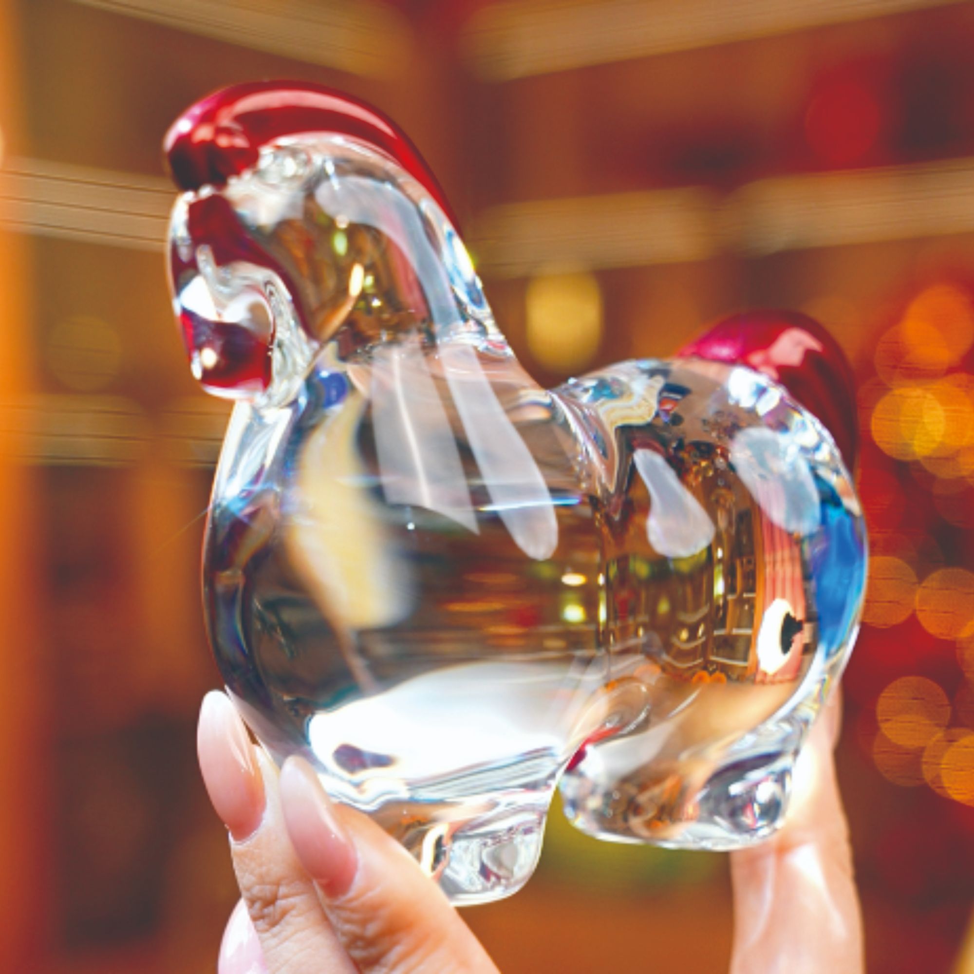 生肖系列-水晶小小唐马装饰摆件