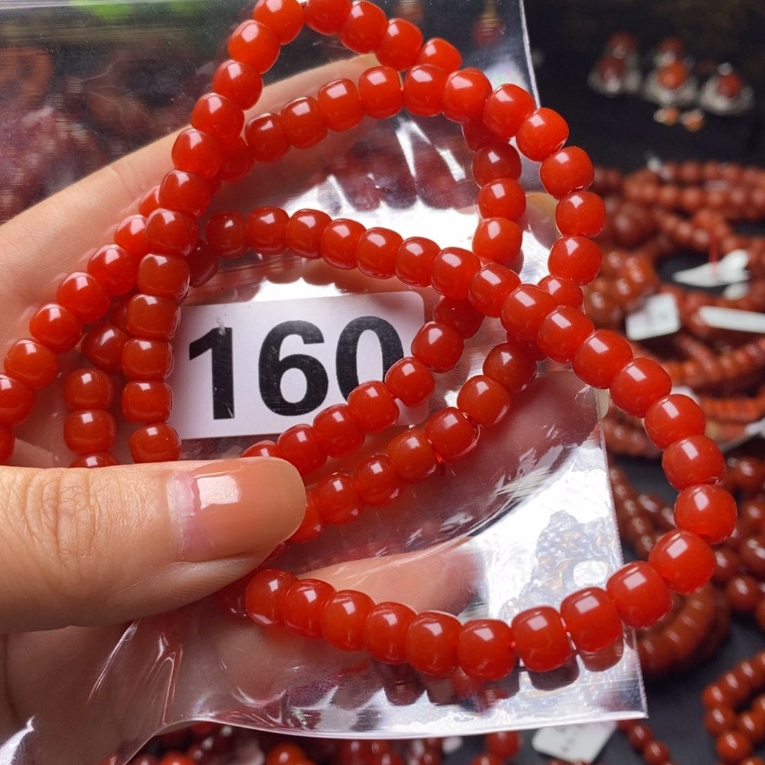 手链未镶嵌南红玛瑙啷**蛇