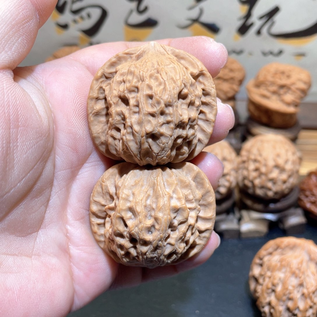 桃核吊坠38蓟县刘老四