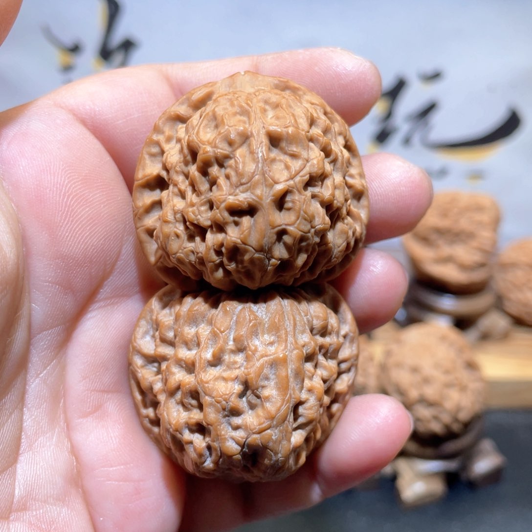 桃核吊坠37如意狮子头