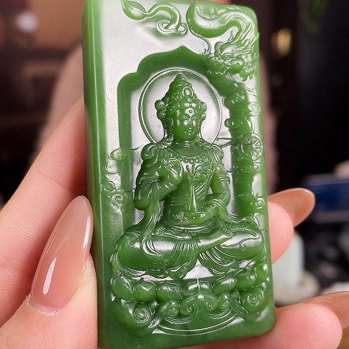 和田玉未镶嵌颈饰定制发货