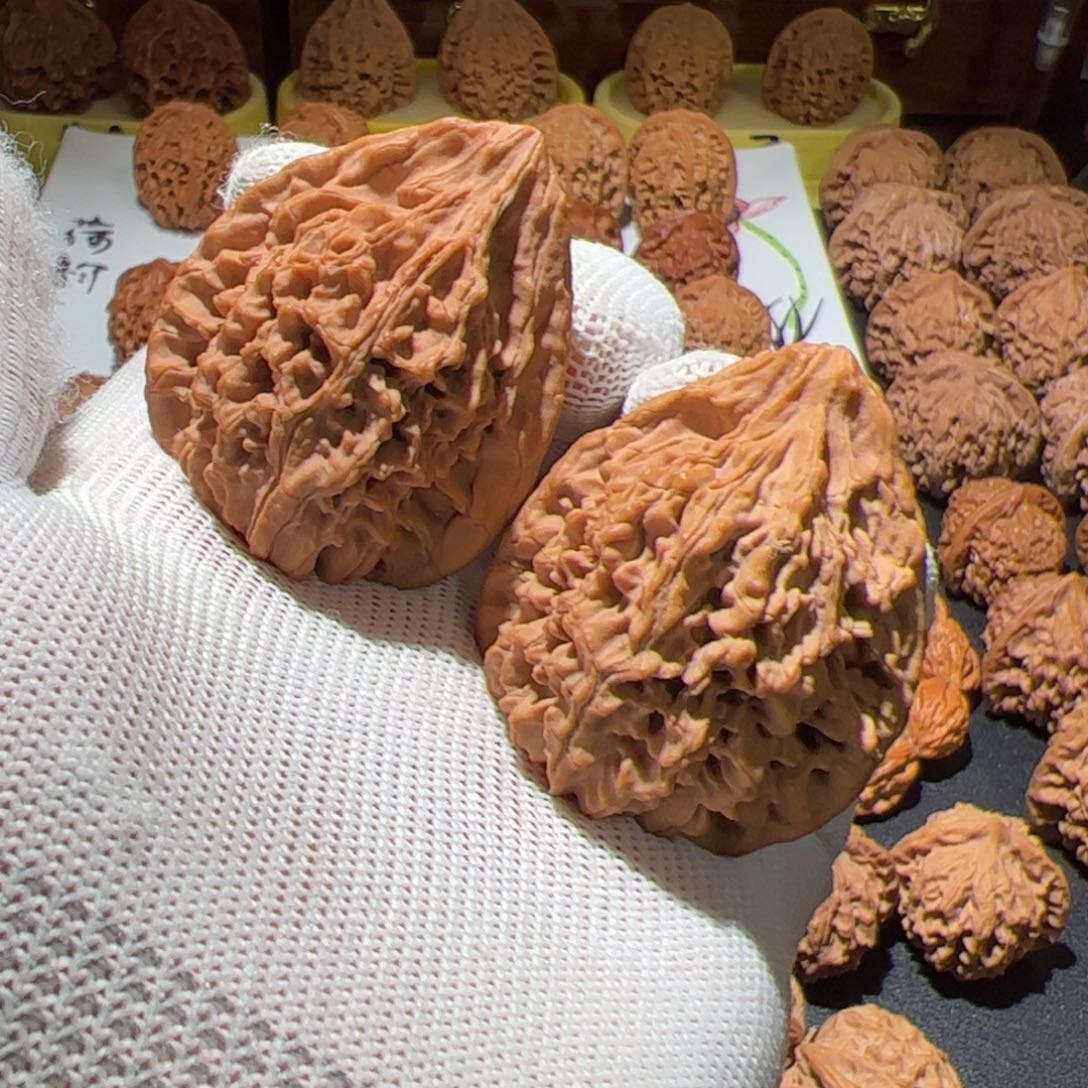 文玩核桃把件M***c火凤