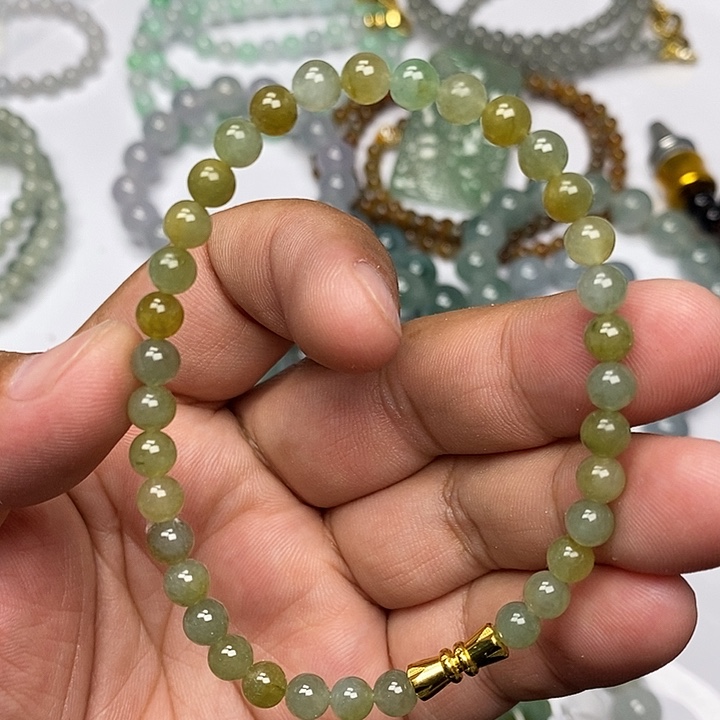 定制翡翠未镶嵌毛货需要抛光请慎拍
