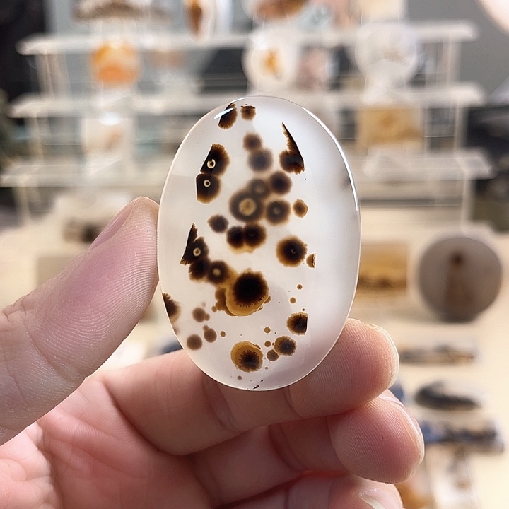 玛瑙/玉髓未镶嵌吊坠(不含链)