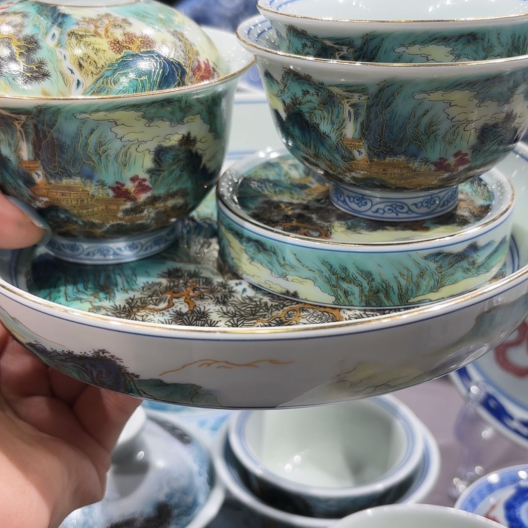 瓷片景德镇瓷器艺术