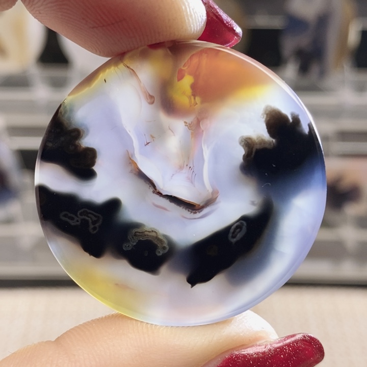 玛瑙/玉髓未镶嵌颈饰