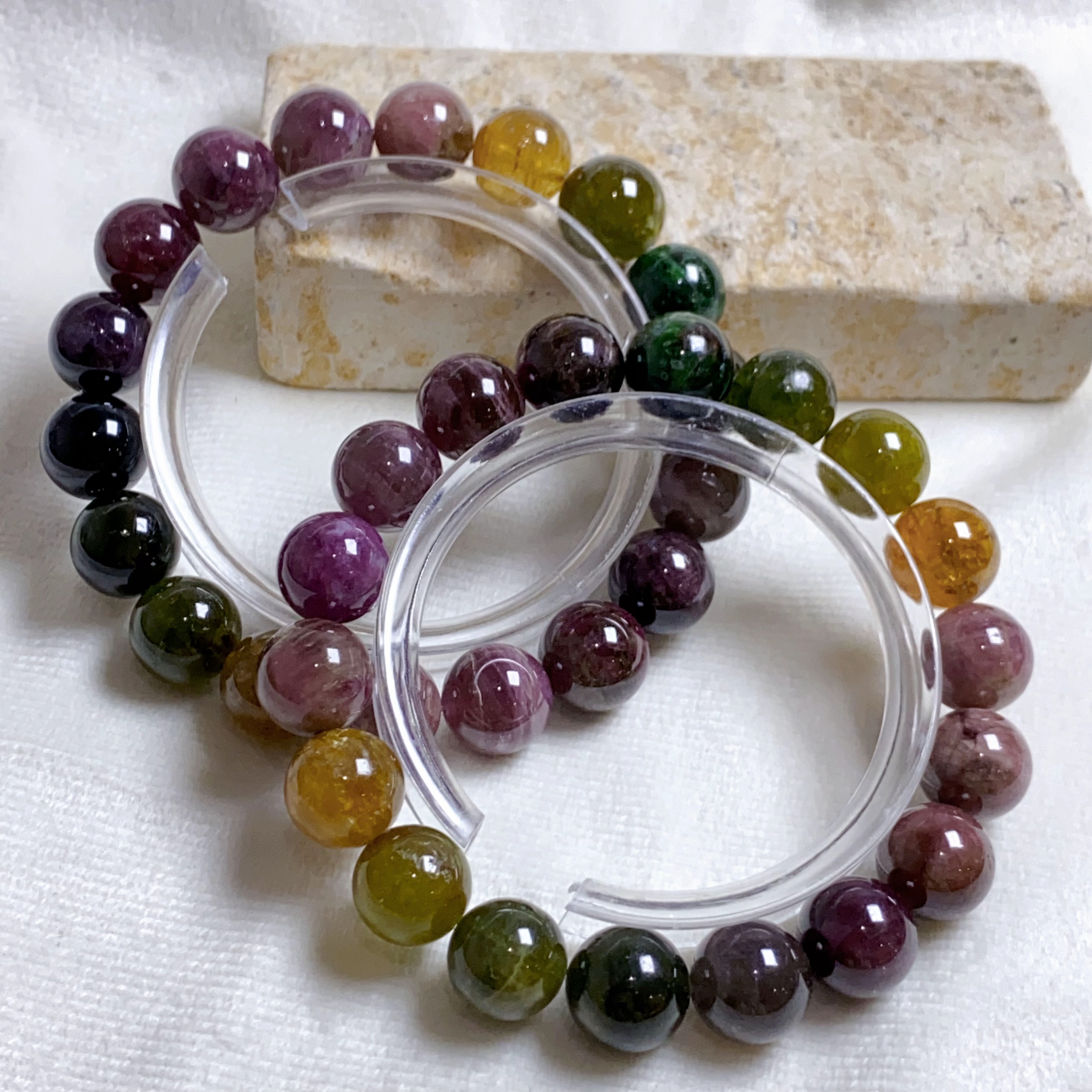 【星浩好物】碧玺手串QT92K1211【多样性发一件】11mm+