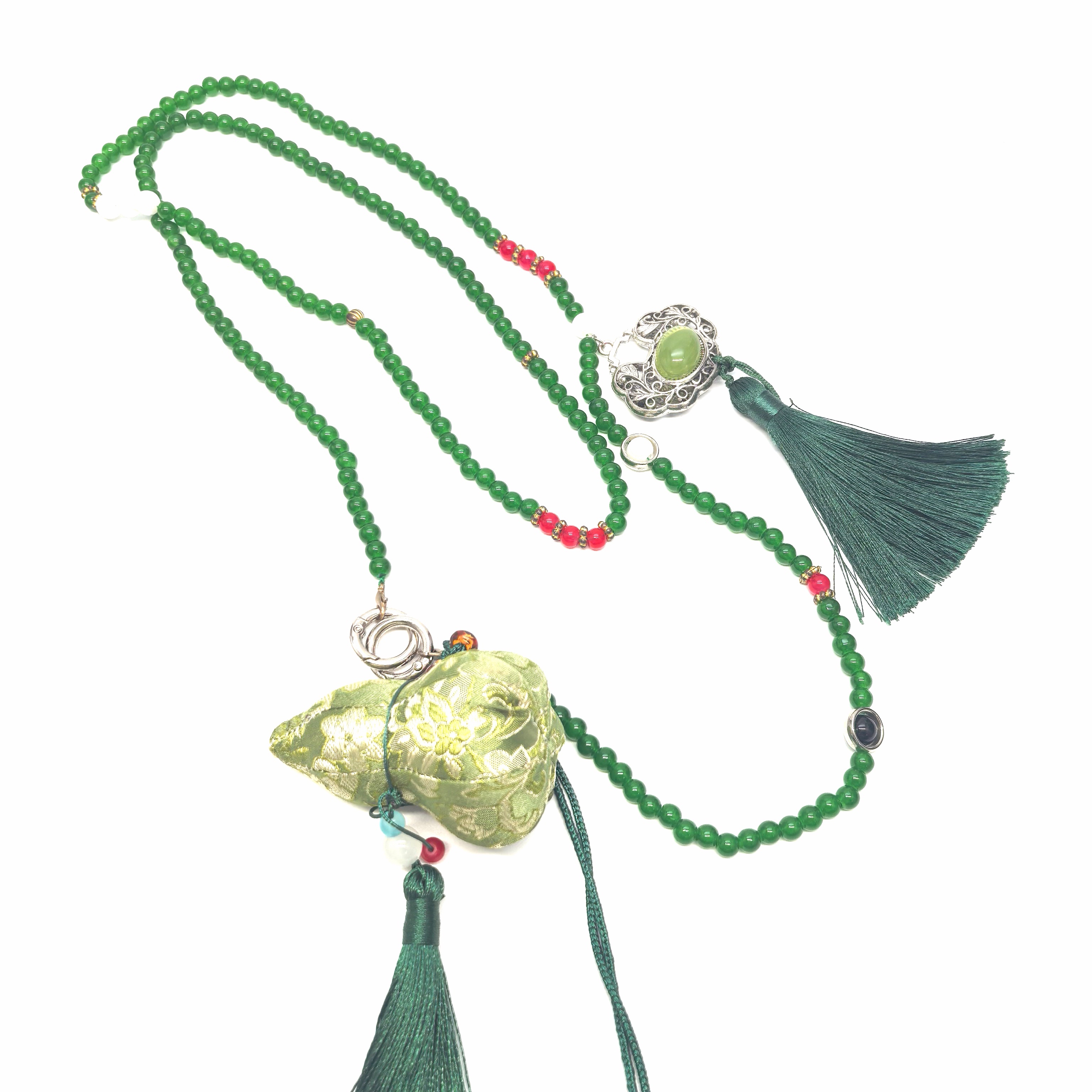 08543新中式国潮风葫芦流苏身体链斜挎链