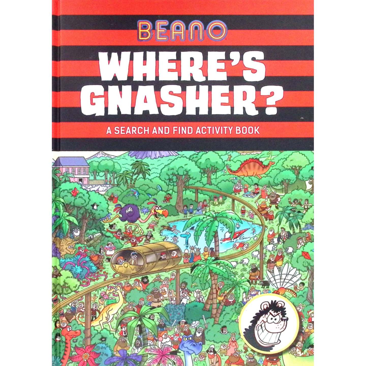 豆豆系列原版书WheresGnasher英语绘本亲子共读益智游戏书