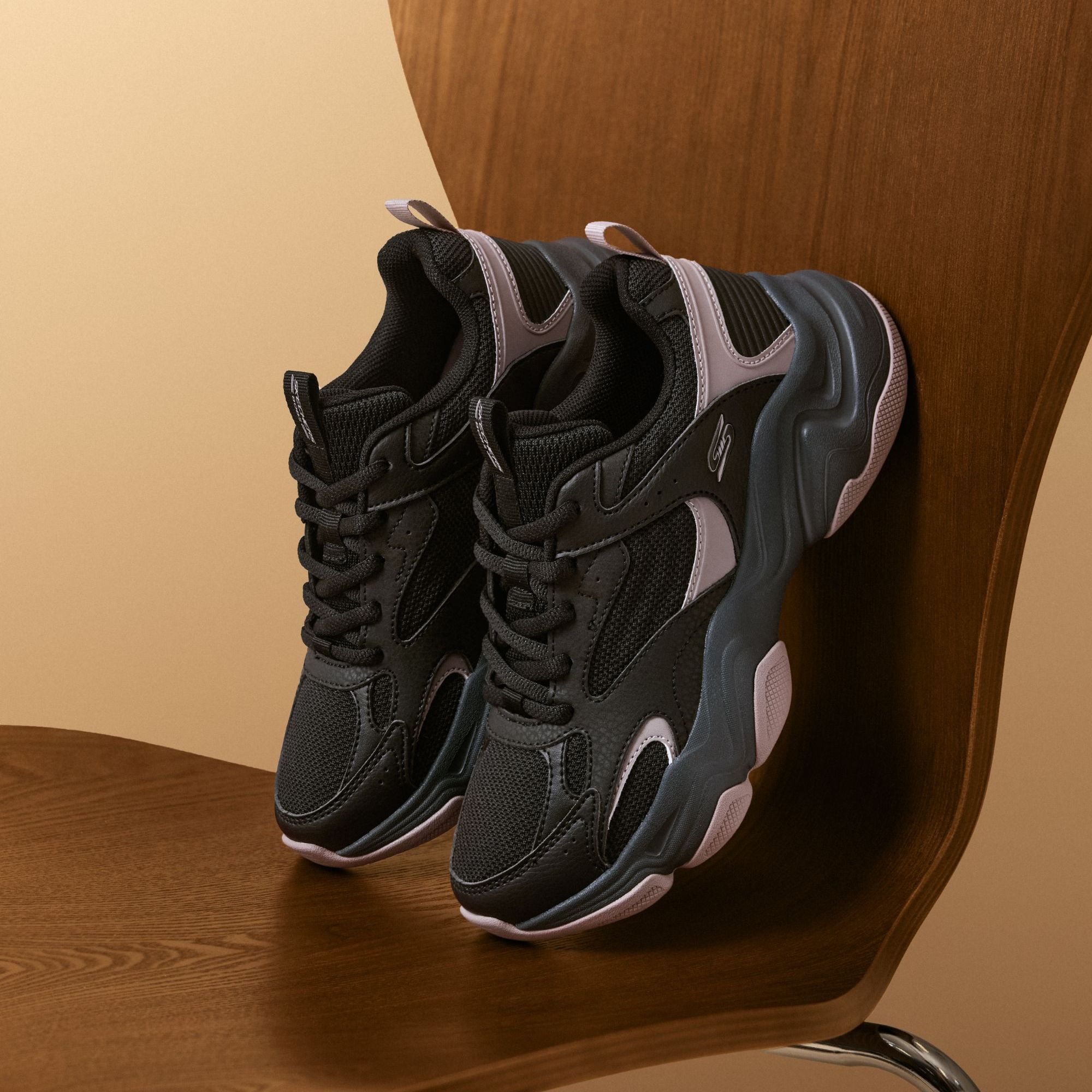 【云朵泡芙】斯凯奇四季老爹鞋厚底休闲鞋女鞋透气舒适运动鞋117685商品图