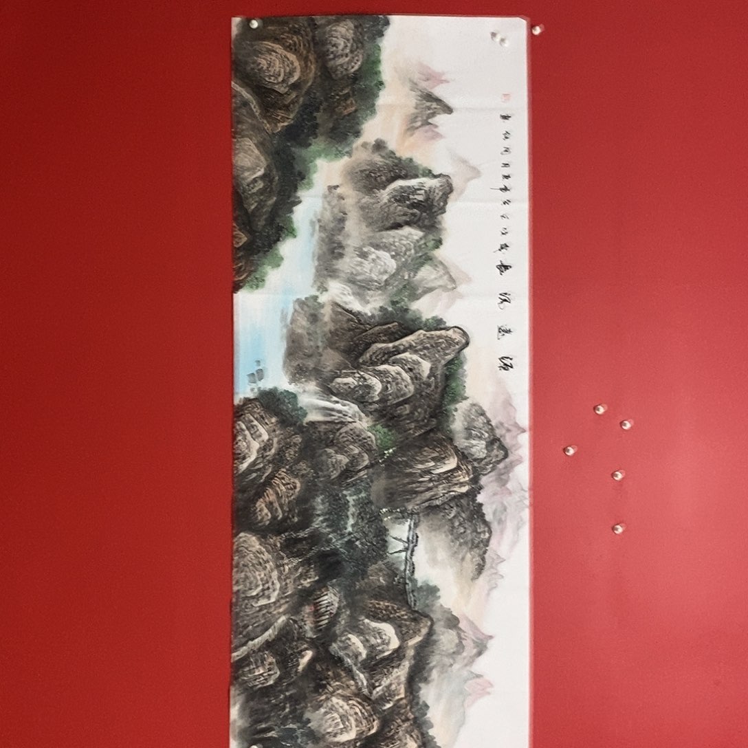 国画山水花鸟字画书画国画