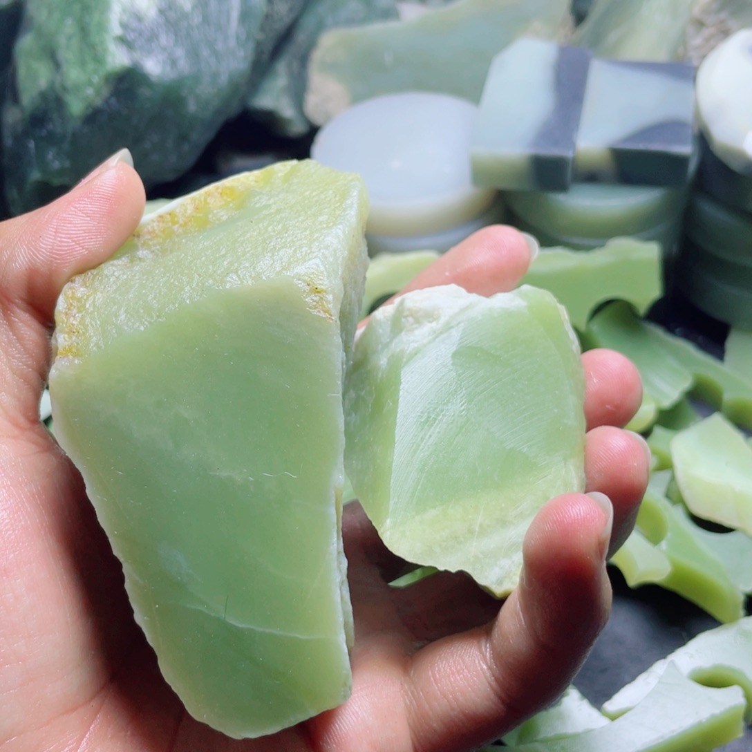 和田玉（糖玉）未镶嵌挂件用****5