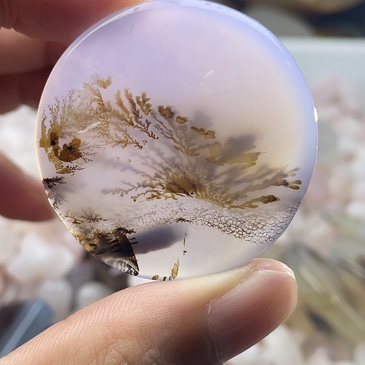 玛瑙/玉髓合金颈饰