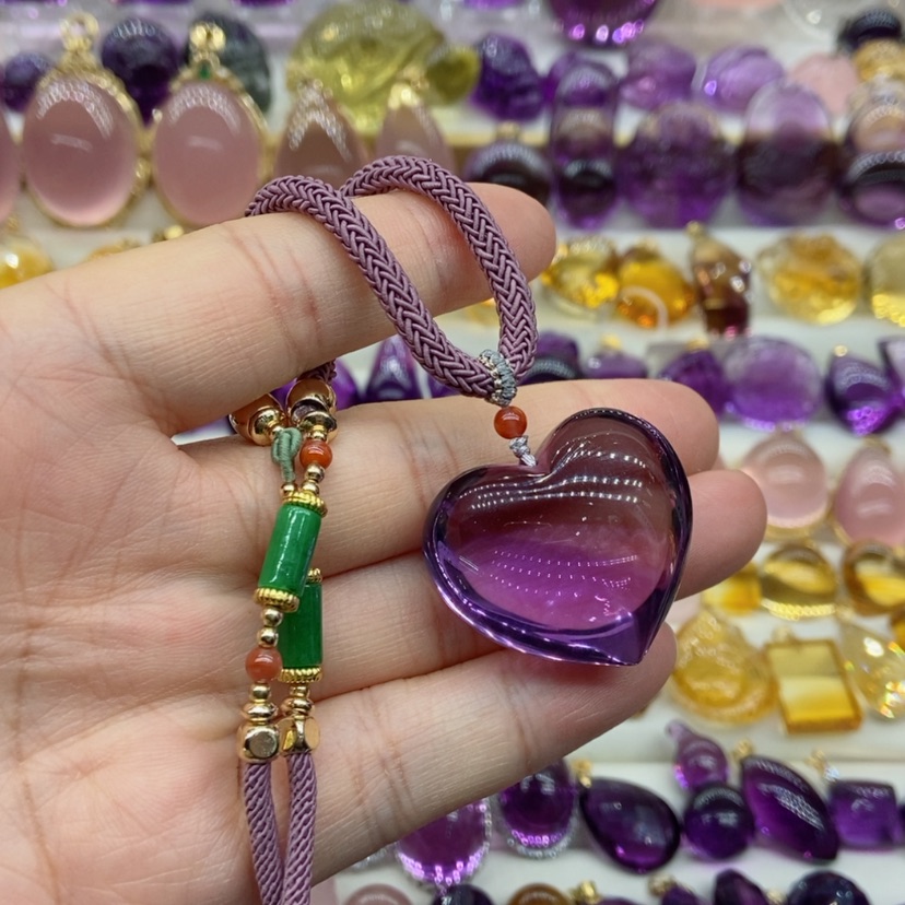 【闪购商品】水晶水晶吊坠未镶嵌