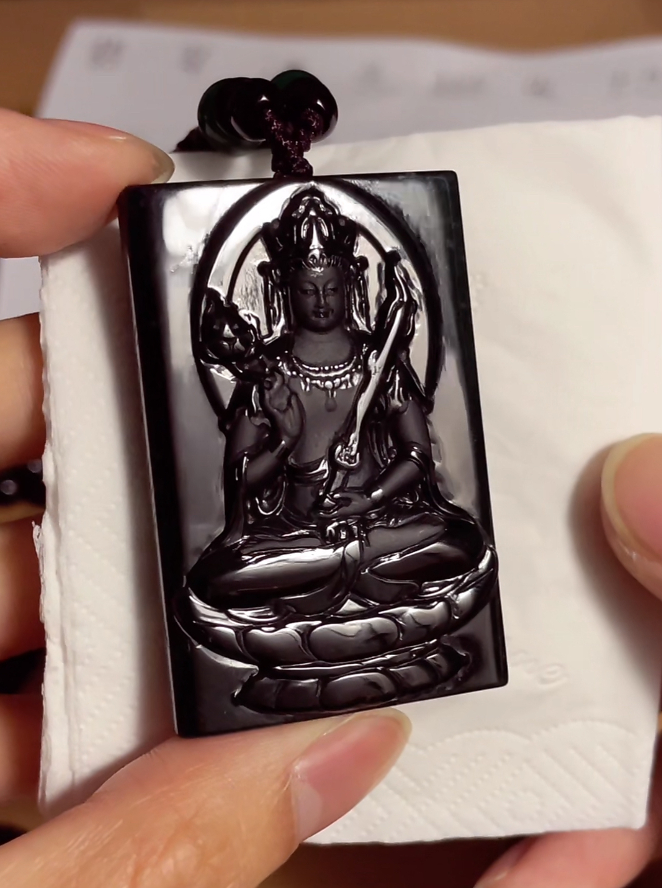 天然翡翠a货墨翠