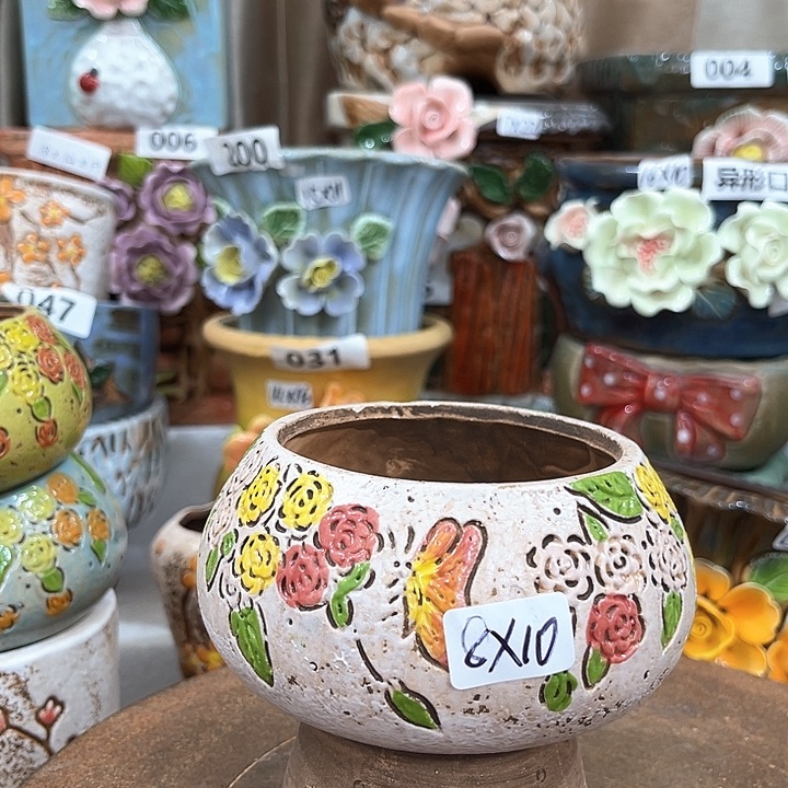 红陶粗陶花盆粗陶花盆