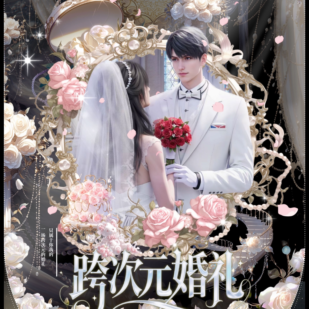 【跨次元】恋与深空跨次元婚礼小卡卡牌盲抽同人款