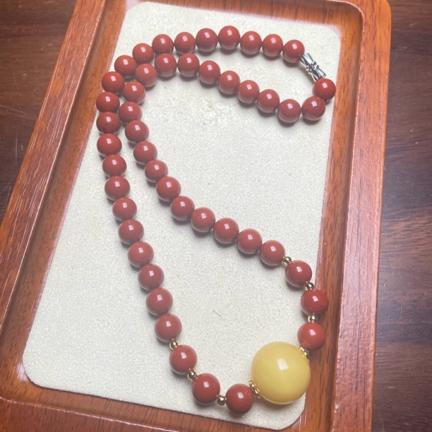 【艺品堂】 8mm 老矿料项链 设计款 ML项链 多样性发一