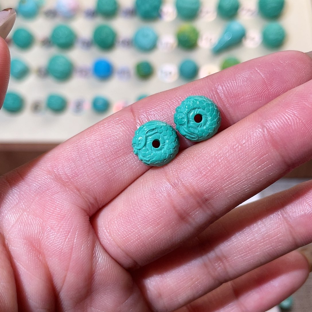 手工雕刻配饰配珠卡10