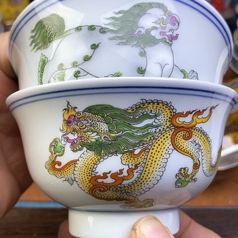 景德镇陶瓷藏式茶碗