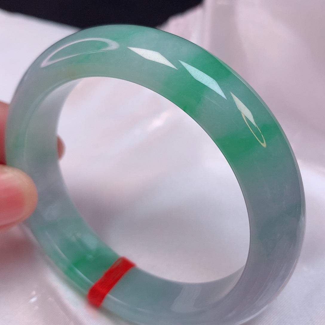 翡翠手镯未镶嵌55 翡翠手镯