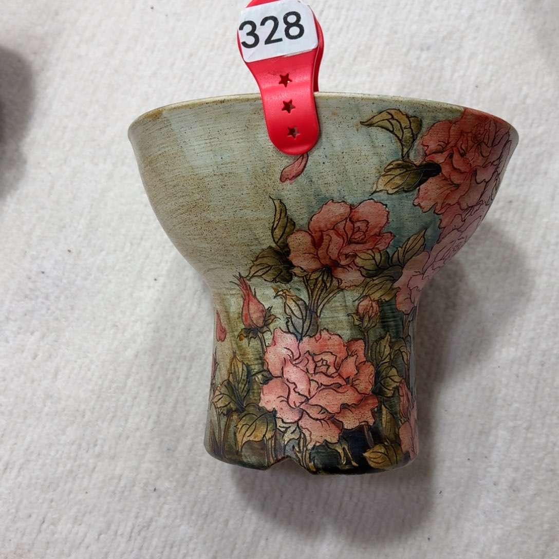 睿***巧紫砂花盆陶瓷多肉花盆精品