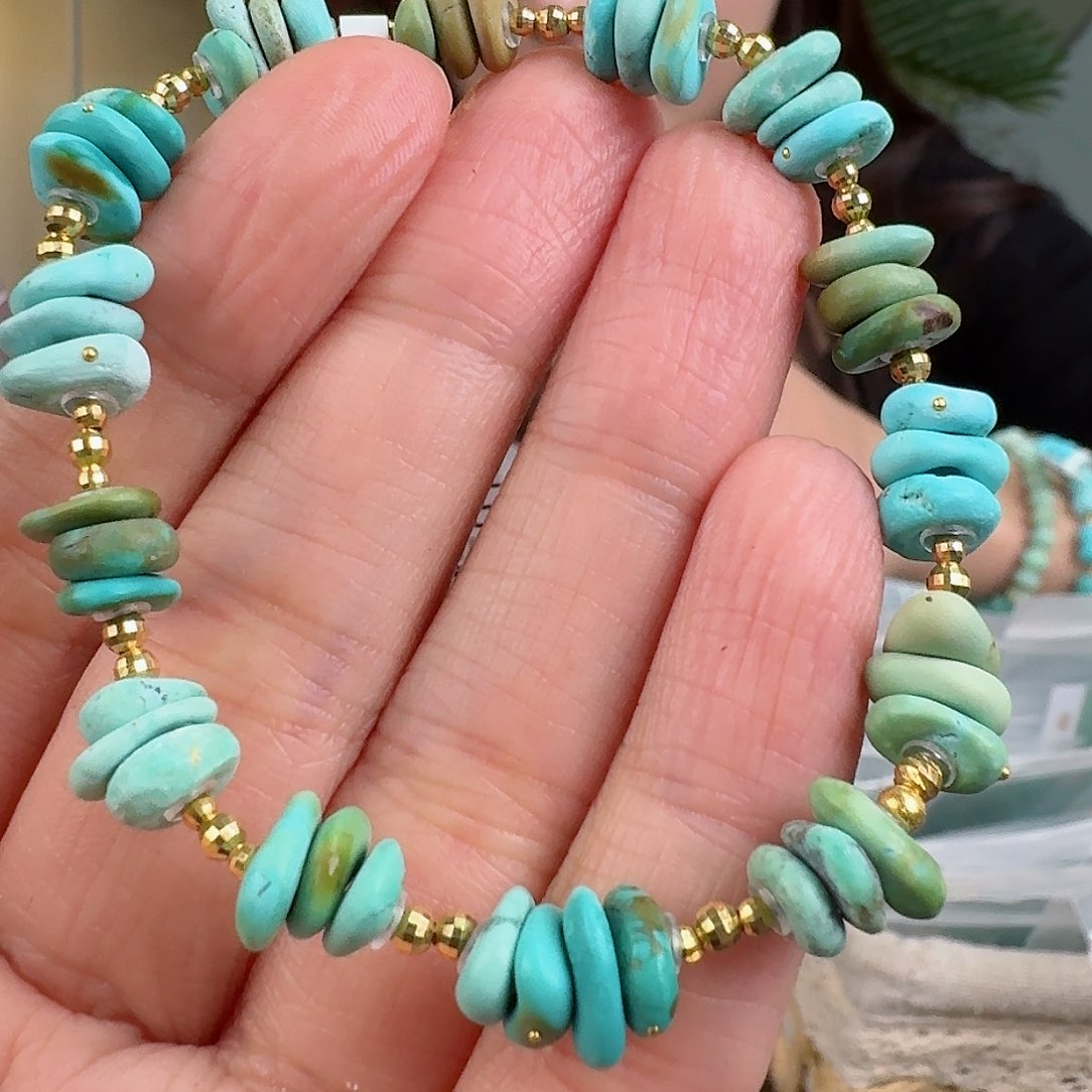 绿松石珠宝奇石未镶嵌