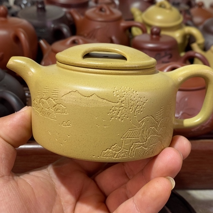 紫砂茶壶精工制作