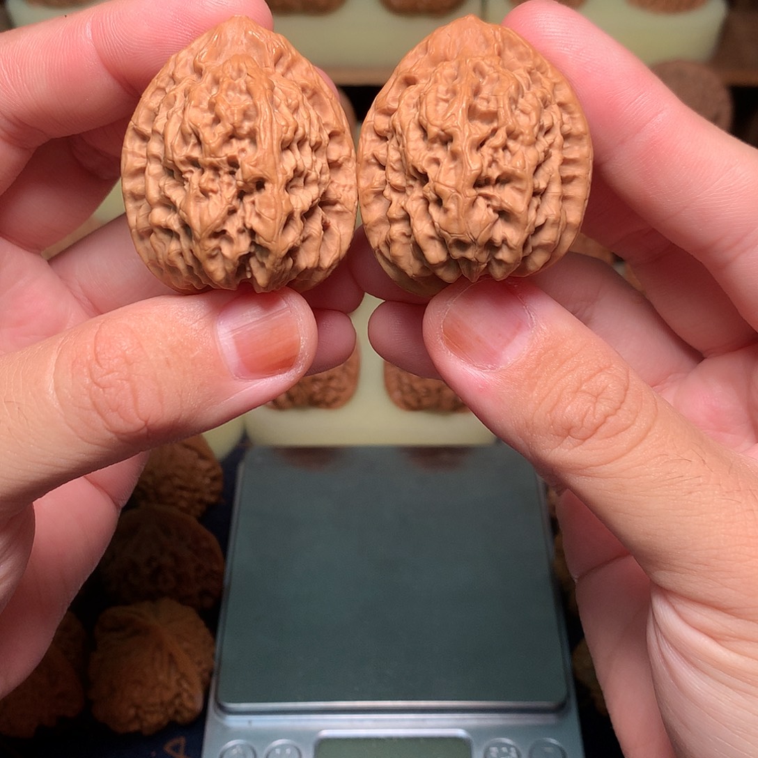 风***天吊坠文玩核桃36蓟县佛肚