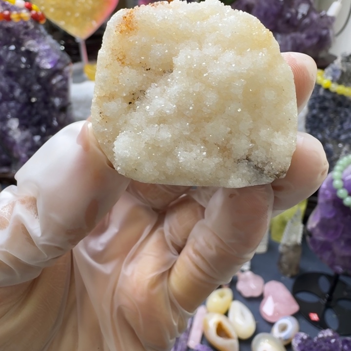 石材天然水晶摆件