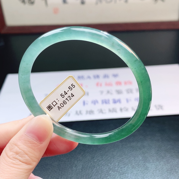 翡翠未镶嵌手镯翡翠手镯23