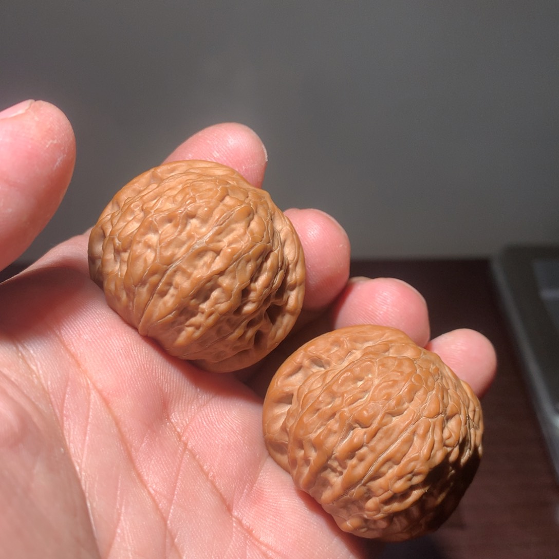 文玩核桃把件铁锤38中