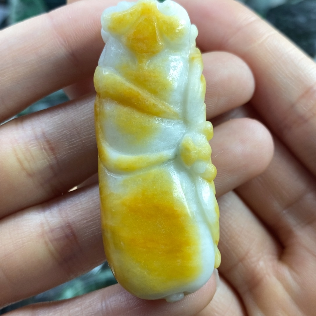 翡翠颈饰未镶嵌吊坠