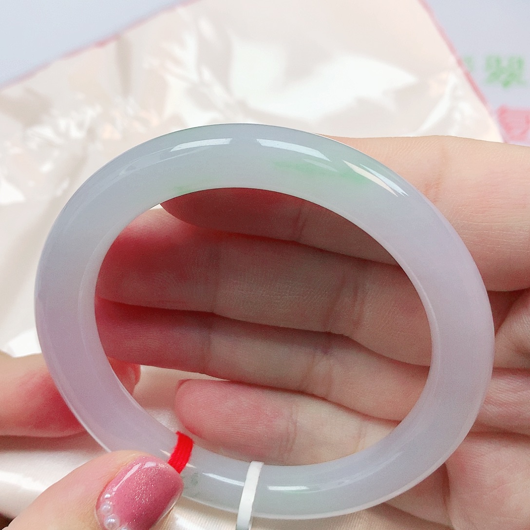 翡翠未镶嵌手镯天然缅甸翡翠A货236