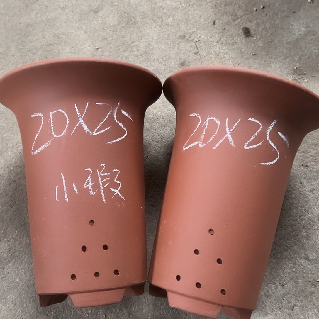 紫砂花盆宜兴紫砂花盆源头2只