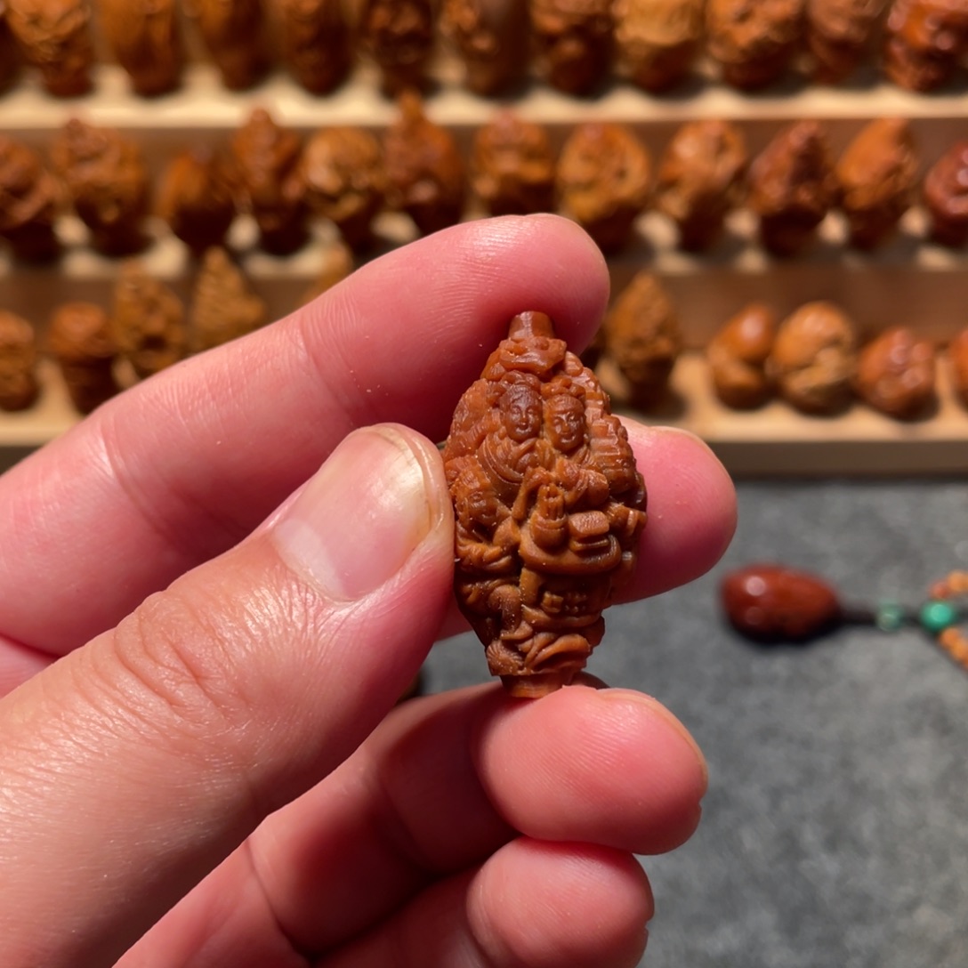 橄榄核手串/手链金陵十二美女039